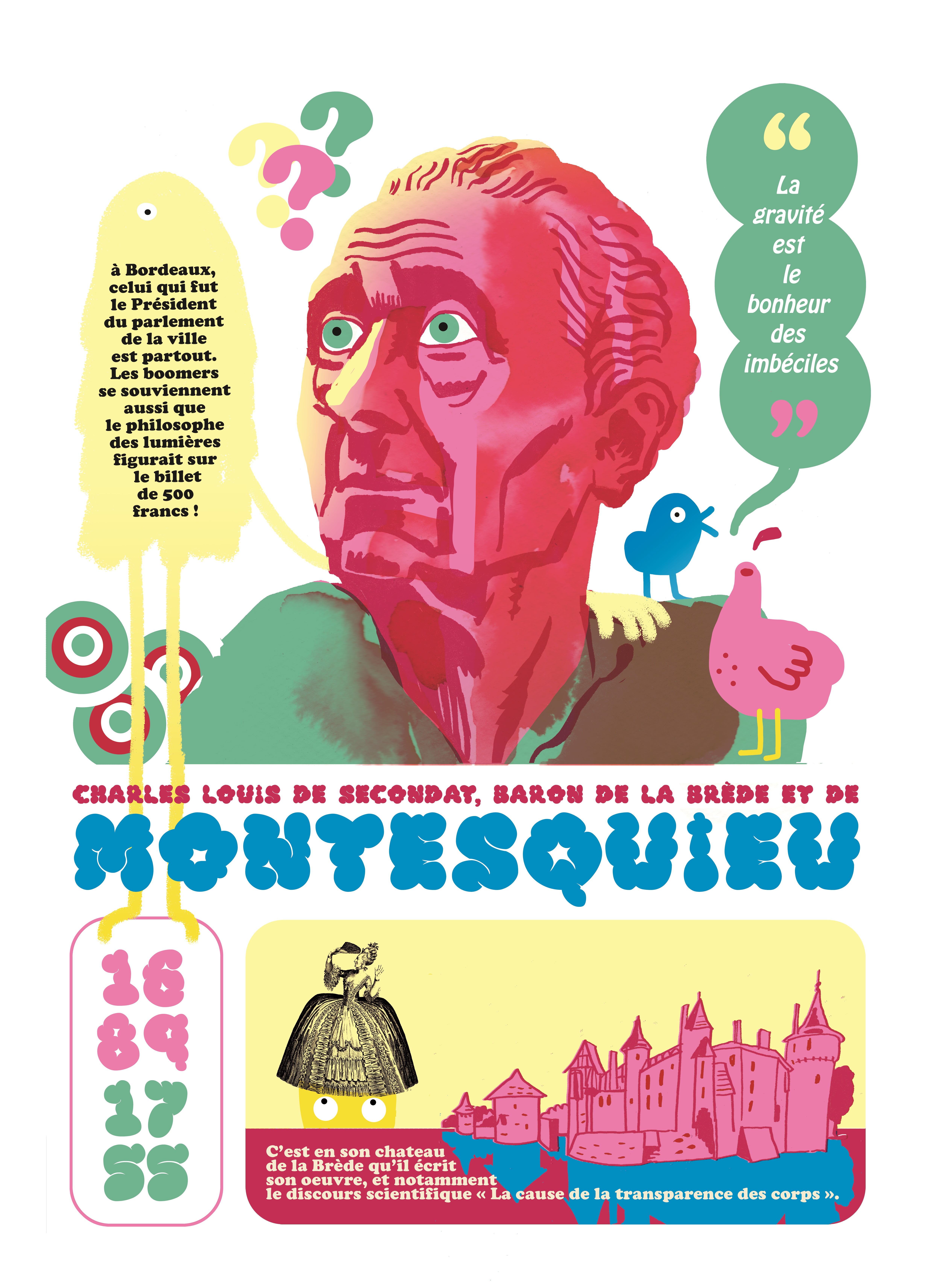 Montesquieu par Hervé Bourhis - 1