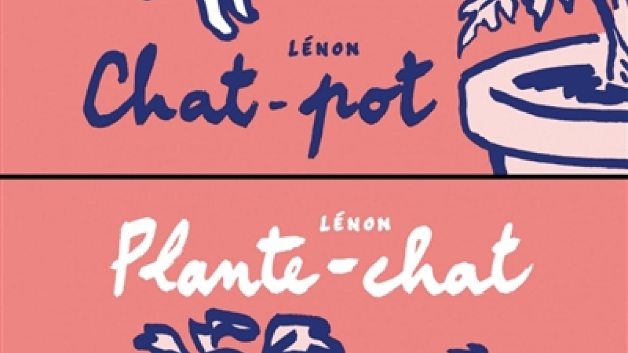 visuel Chat-pot, plante-chat