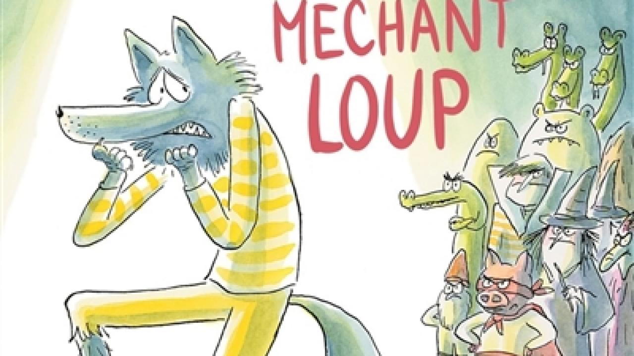visuel Le Problème avec le grand méchant loup