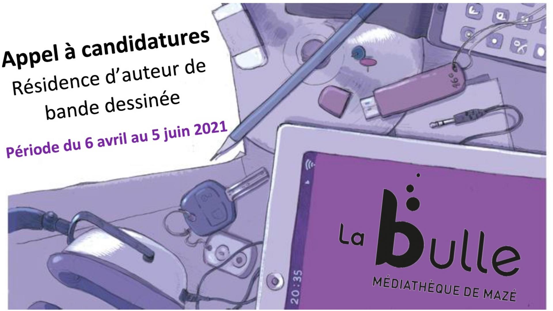 Appel à candidatures pour une résidence d'auteur de bande dessinée ...