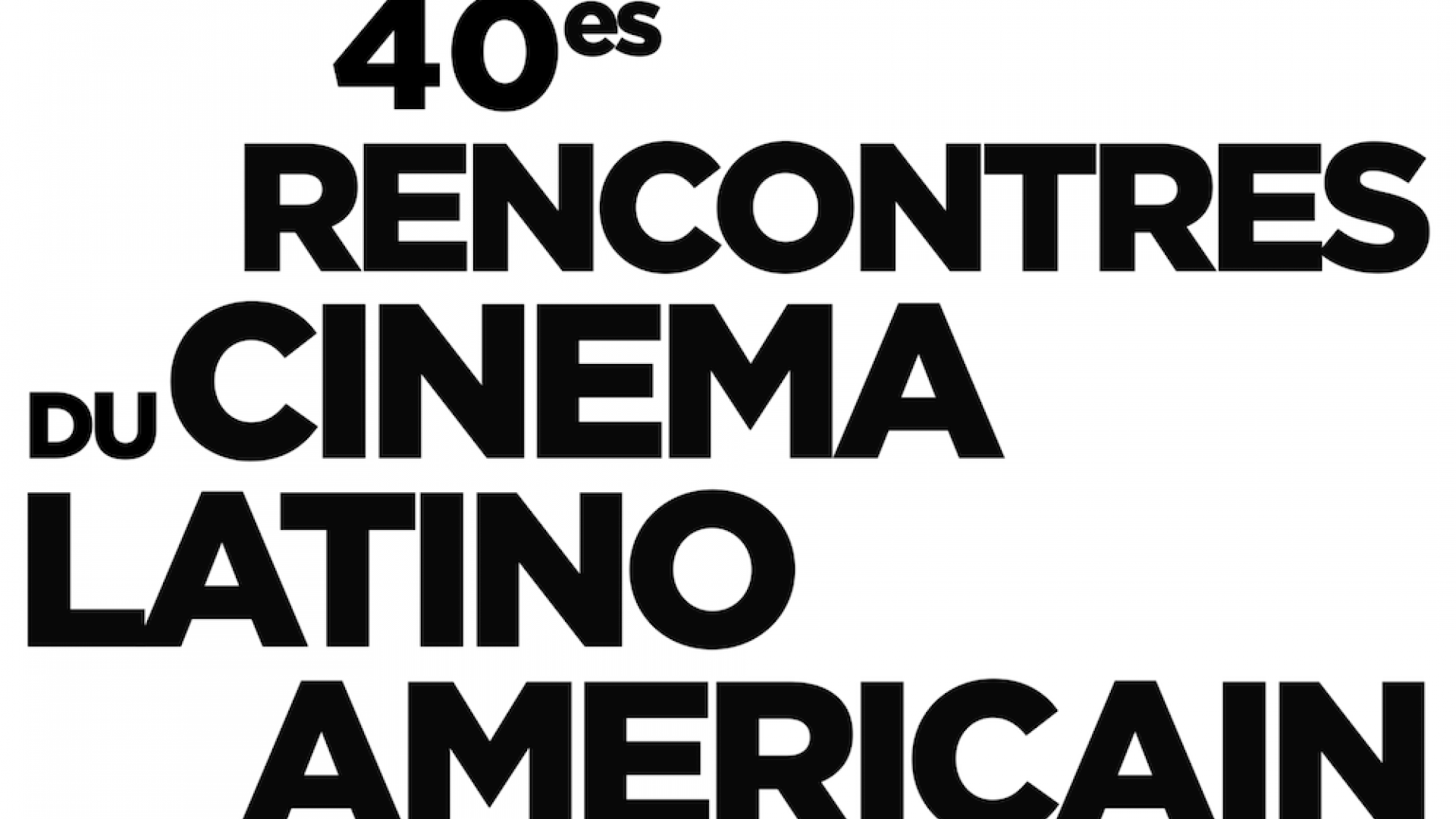 visuel Rencontres du cinéma latino-américain
