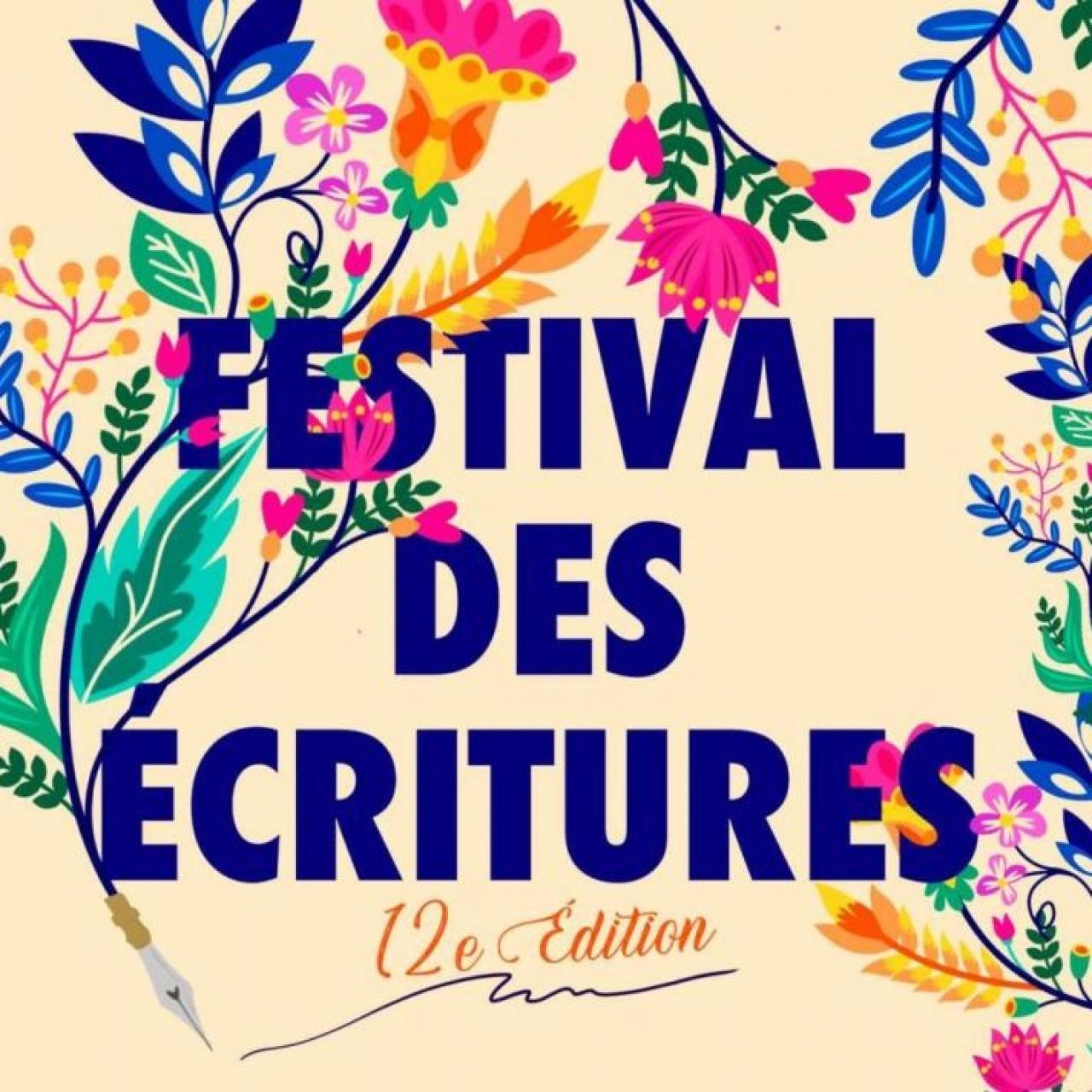 Visuel Festival des ecritures de Surgères 2025