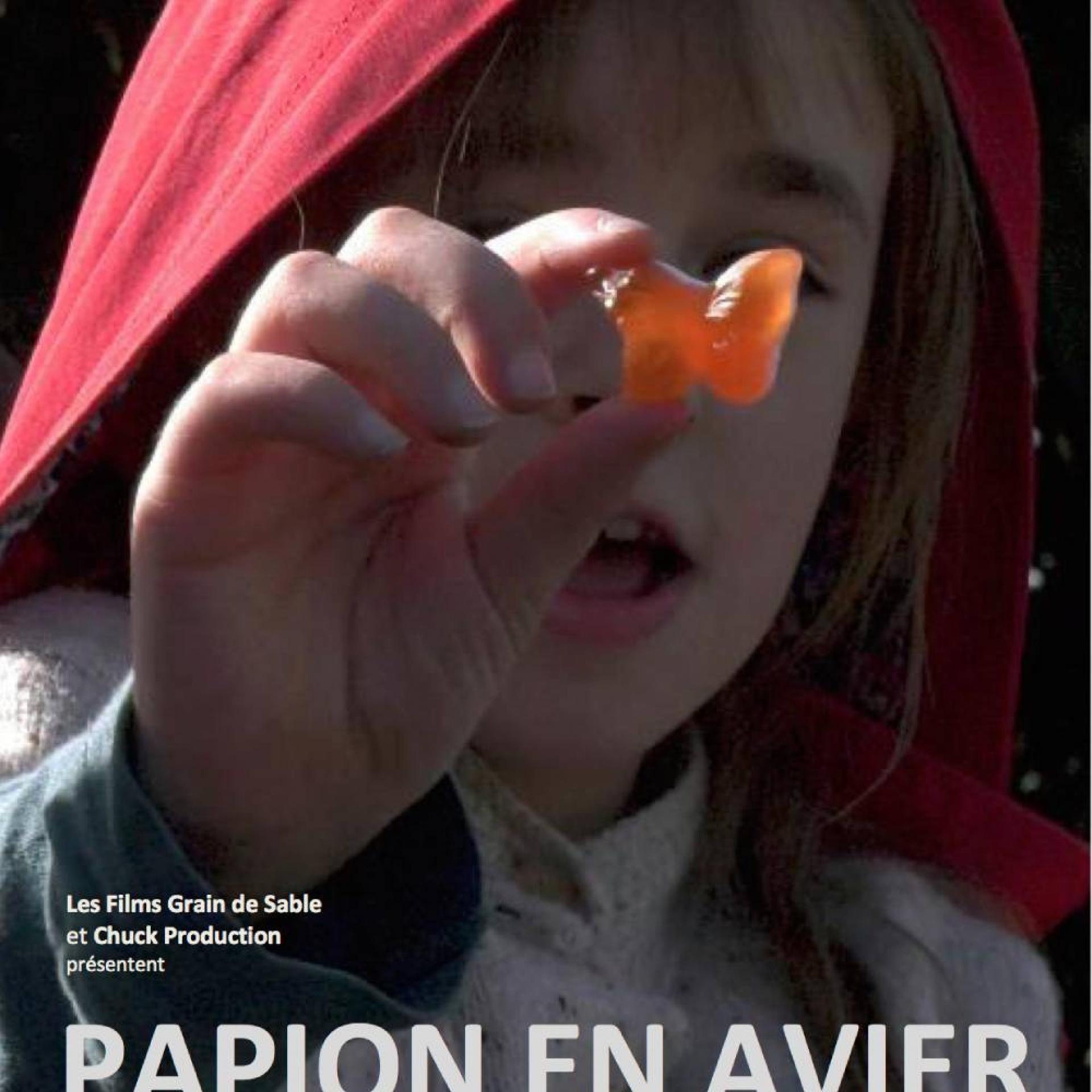 Affiche - Papion en avier