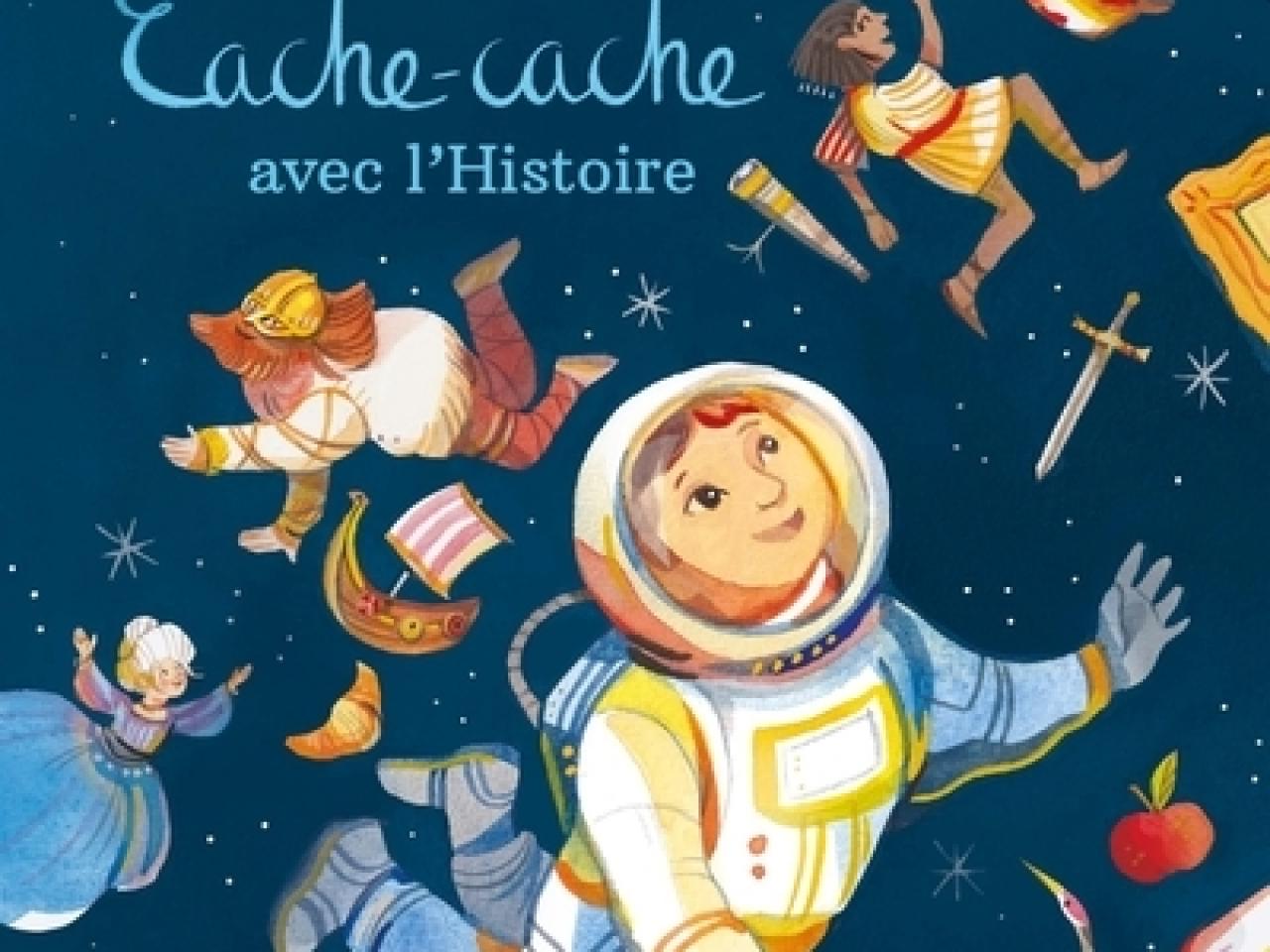 visuel Cache-cache avec l'histoire