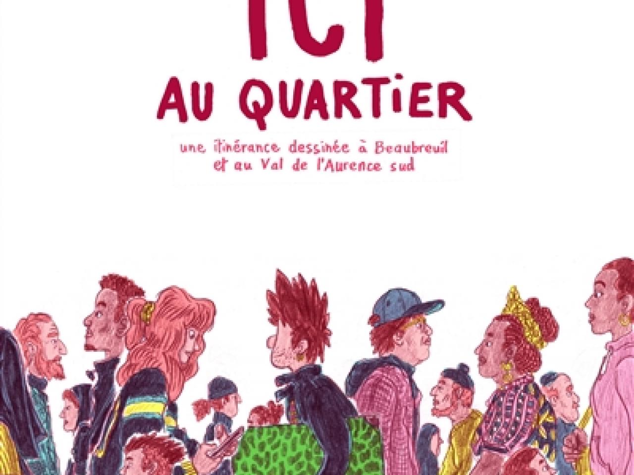 visuel Ici au quartier