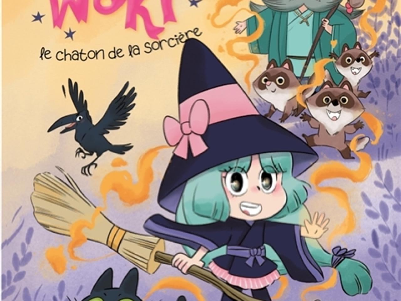 visuel Waki, le chaton de la sorcière