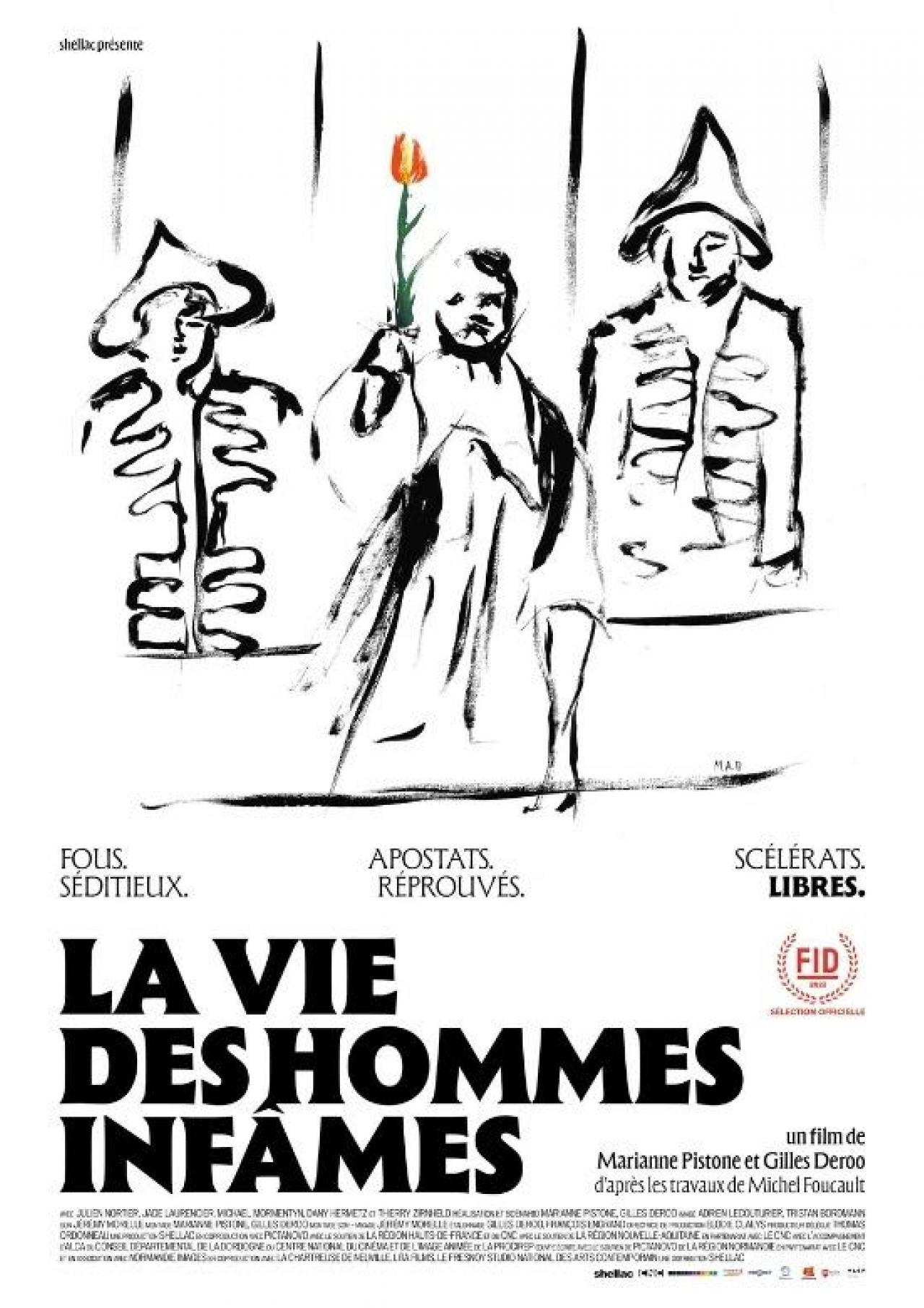 Affiche - La Vie des hommes infâmes