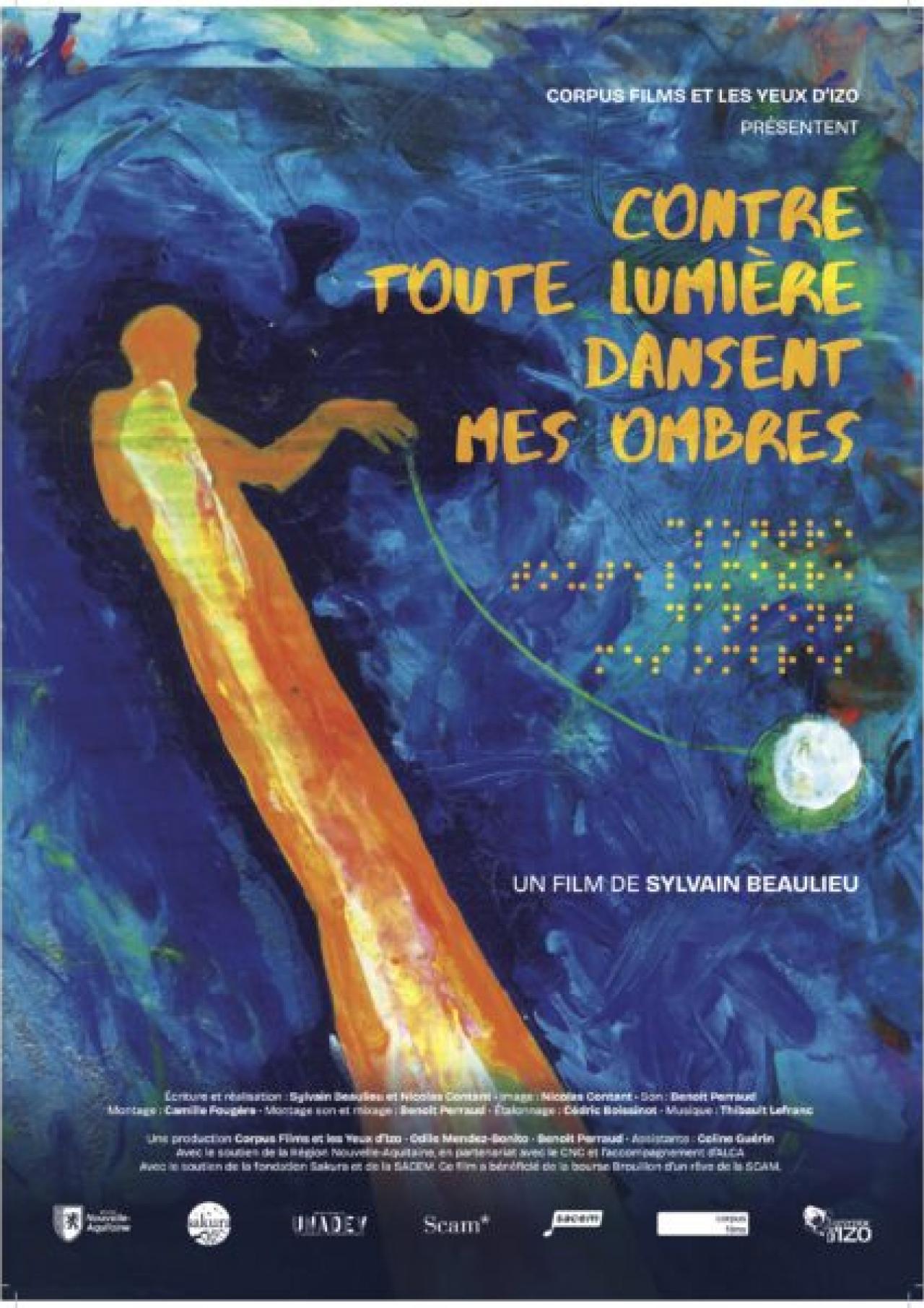 Affiche V2 - Contre toute lumière dansent mes ombres