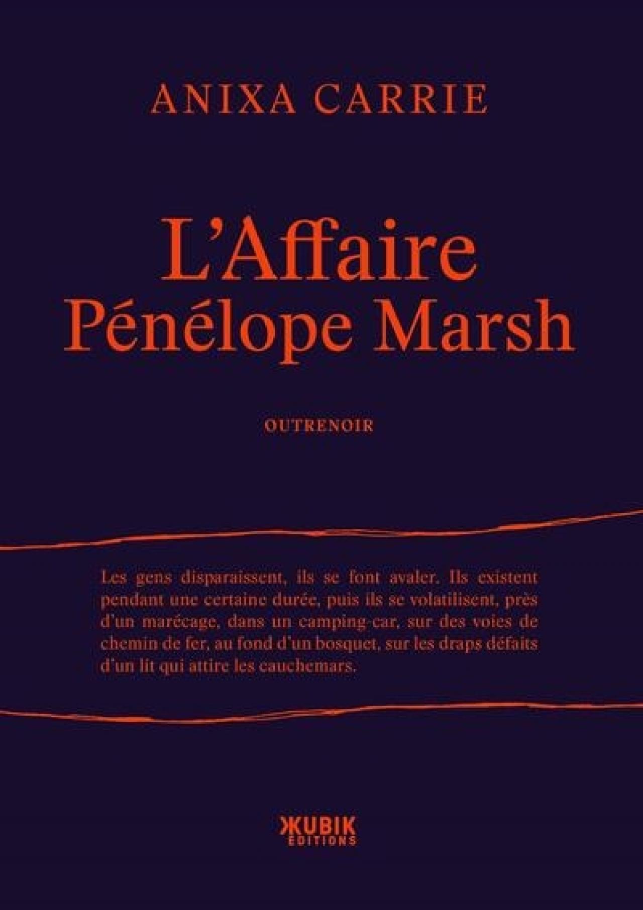 visuel L'Affaire Pénélope Marsh