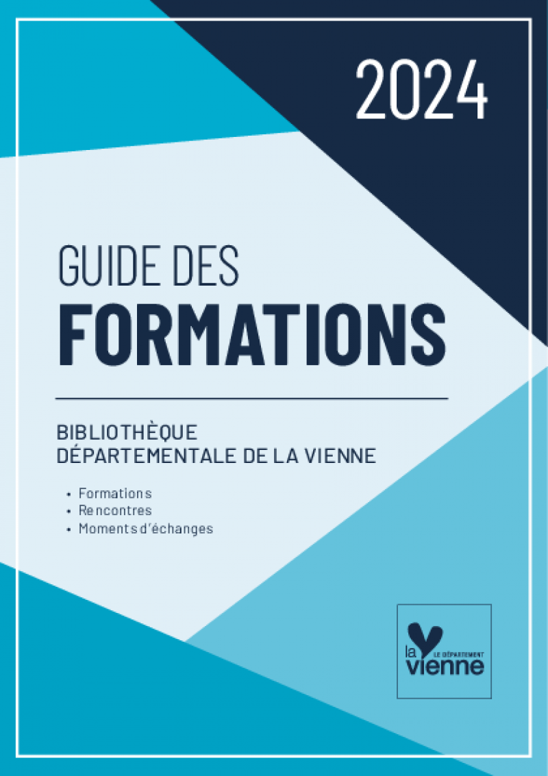 Bibliothèque départementale de La Vienne – catalogue formations 2024