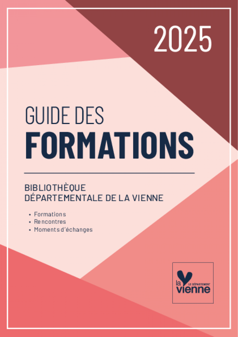 Bibliothèque départementale de La Vienne – catalogue formations 2025