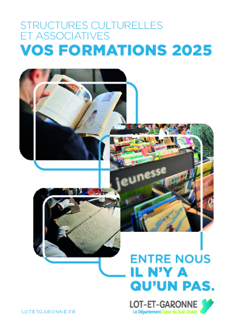 Médiathèque Lot-et-Garonne – Catalogue formations 2025