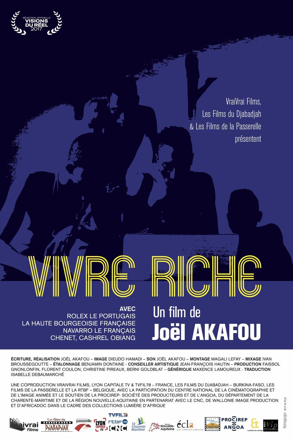 Affiche - Vivre riche
