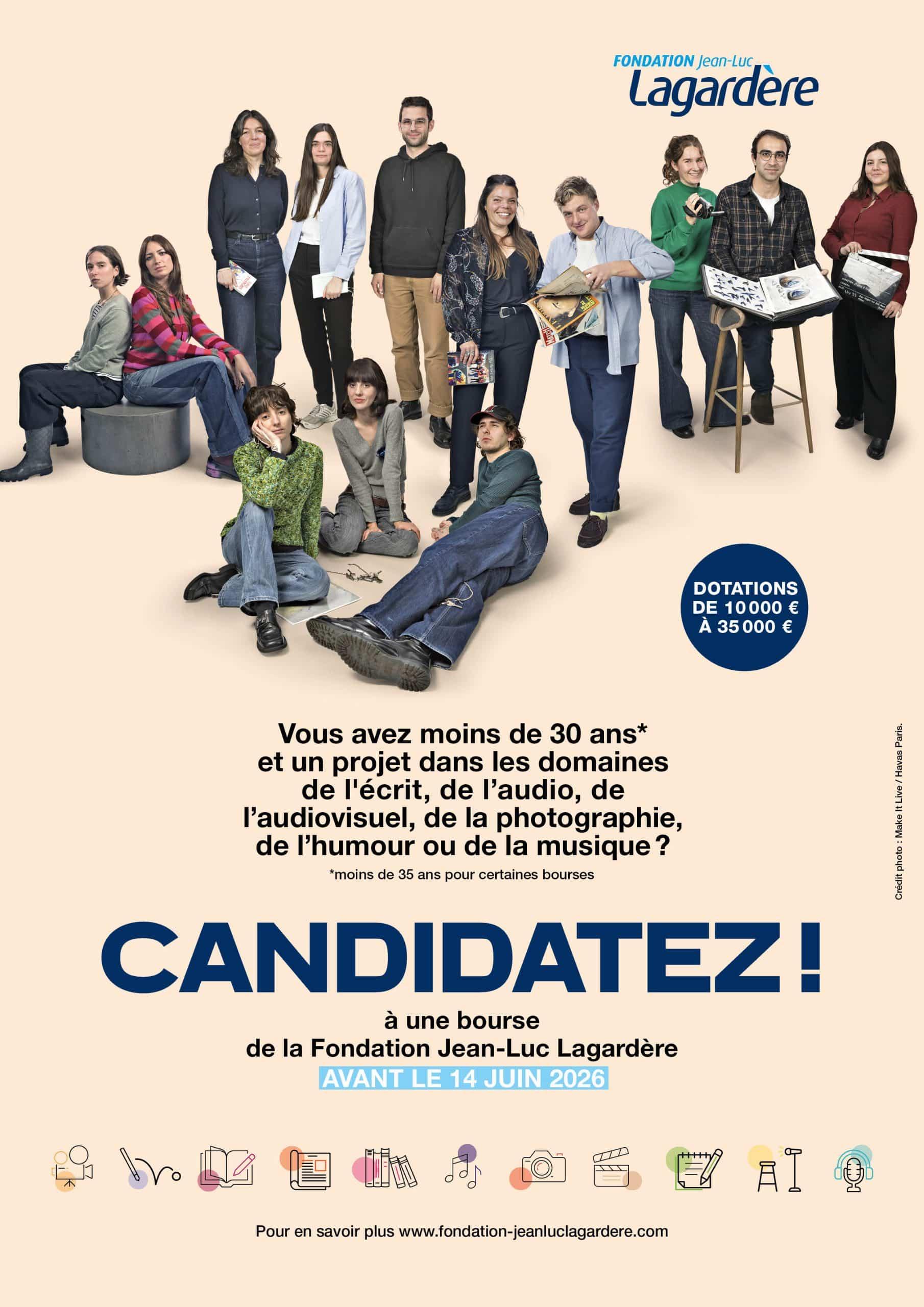 Bourses de la Fondation Jean-Luc Lagardère 2026 | ALCA Nouvelle-Aquitaine