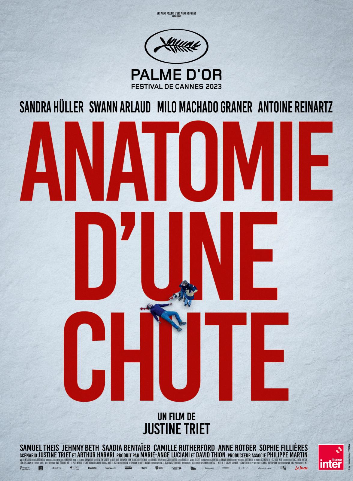 Le succès du film "Anatomie d'une chute" s'élève jusqu'aux Golden Globes |  ALCA Nouvelle-Aquitaine